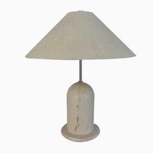 Italian Travertine Lamp, 1970s