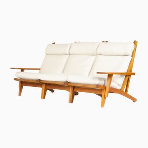 Sofá GE 375 de Hans J. Wegner para Getama, 1960