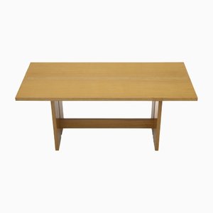 Rectangular Walnut Table by Raimodo Allegro, 1980s