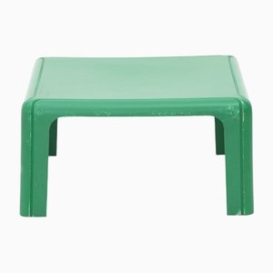 Green Square Coffee Table by Gae Aulenti for Kartell, 1970s