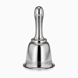 Vintage Silver Plated Bell-Form Cocktail Shaker from Mappin & Webb, 1930