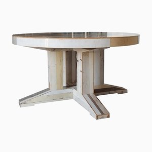 Mesa de comedor modelo 2630F holandesa de Piet Hein, 2000