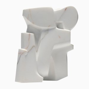 Escultura abstracta de mármol de Carrara de Jan Keustermans