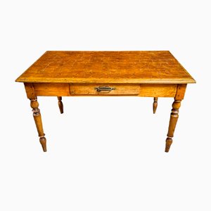 Antique Copperwood Table, Italy, Early 1900s