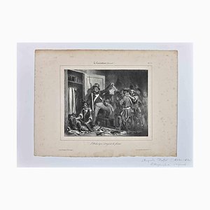 Auguste Raffet, Real Life, Lithograph, 1850