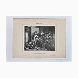 Auguste Raffet, Real Life, Lithographie, 1850