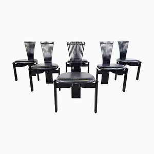 Totem Chairs by Torstein Nilsen for Westnofa, 1980s, Set of 6