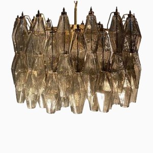 Vintage Chandelier in Murano Glass by Carlo Scarpa, 1990