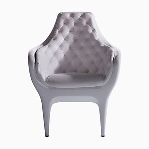 Weißer Poltrona Stuhl von Jaime Hayon