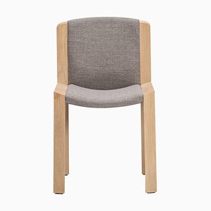 Chair 300 aus Holz und Kvadrat Stoff von Joe Colombo für Karakter