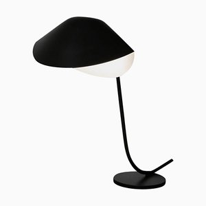 Lampada da tavolo Antony Mid-Century nera di Serge Mouille