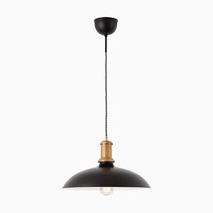 Large Cavalry Black Ceiling Lamp by Sabina Grubbeson for Konsthantverk