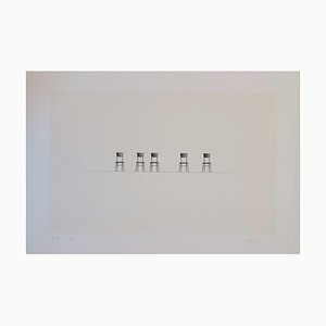 Tino Stefanoni, Elenco di cose, 1979, Lithograph