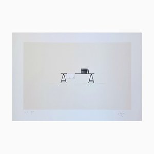 Tino Stefanoni, Elenco di cose, 1979, Litografía