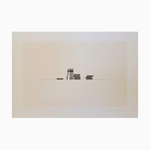 Tino Stefanoni, Elenco di cose, 1979, Litografia