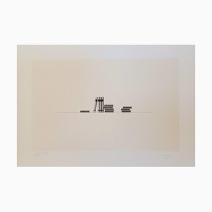 Tino Stefanoni, Elenco di cose, 1979, Lithographie