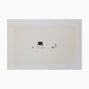 Tino Stefanoni, Elenco di cose, 1979, Serigrafia