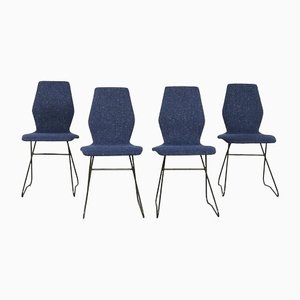 Stühle von Louis Paolozzi, 1950er, 4er Set