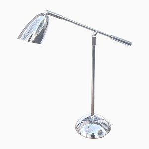 Chrome Lamp with Adjustable Arm
