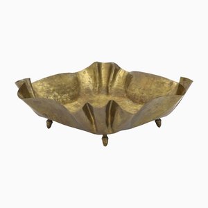 Brass Coin Tray by Villani, 1940s