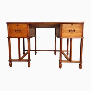 Antique Desk French Beech, 1920s