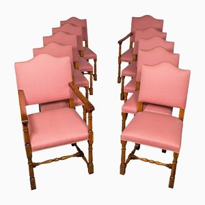 Late 20th Century Dining Chairs English, 1980s, Set of 10