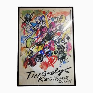 Tinguely Kunsthaus Zurich Poster, 1982