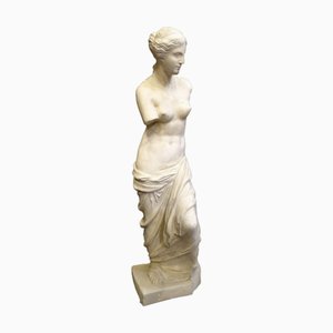 Academicist Style Venus De Milo Statue in Plaster, 20th Century