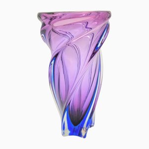 Vase en Verre de Murano, Italie, 1960s