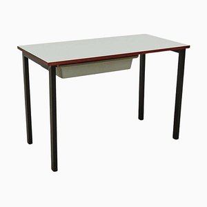 Grey Formica Cansado Console with Drawer attributed to Charlotte Perriand 1950s