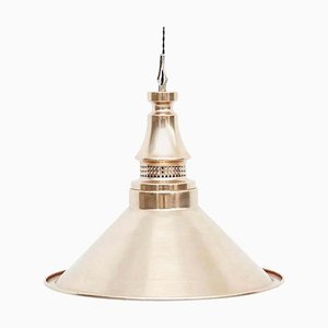 Deckenlampe aus Messing, 20. Jh