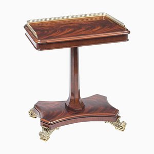 Table d'Appoint Regency en Acajou, 1970s