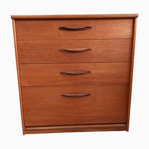 Mid-Century Teak Chest of Drawers by Frank Guille for Austinsuite, 1960s