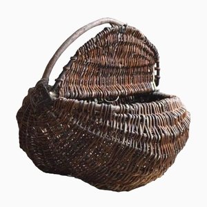 Large Vintage Basket in Wicker