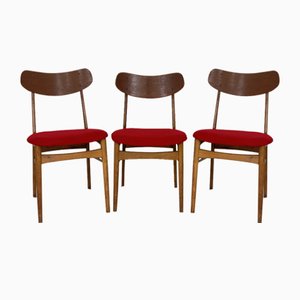 Dänische Stühle aus Teak von Farstrup, 3er Set