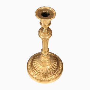 Antique Empire Gold Candleholder