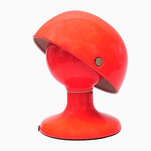 Rote Jucker Tischlampe von Tobia & Afra Scarpa für Flos, 1963