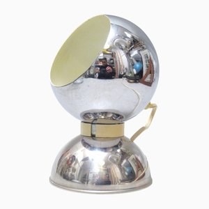 Lampe de Bureau Boule en Chrome par Goffredo Reggiani pour Reggiani, 1960s