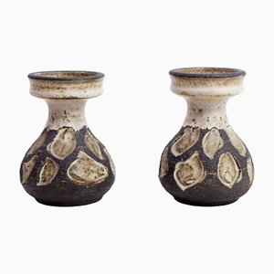 Scandinavian Vases from Lovemose, 1960s, Set of 2