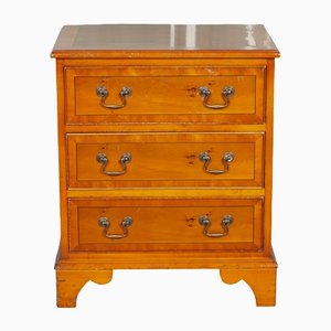 Vintage Georgian Yew Wood Chest of Drawers