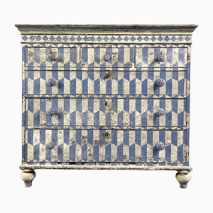 Antique Repainted Chest of Drawers, 1800s