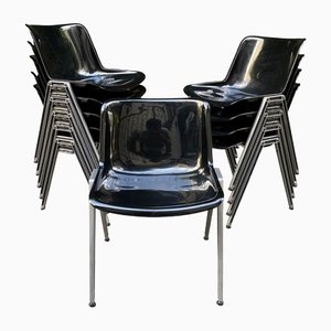 Chaises de Bureau Modus de Osvaldo Borsani pour Tecno, 1960s, Set de 10
