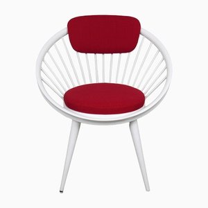 Circle Chair by Yngve Ekström for Gessef, Italy, 1950s