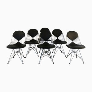 Bikini Chairs by Charles & Ray Eames for Vitra, 1950s, Set of 6