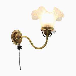 Jugendstil Wandlampe, 1900er