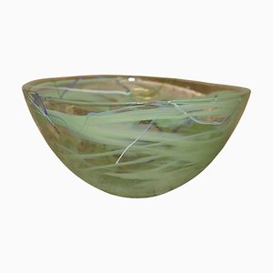 Vintage Decorative Glass Bowl by Anna Ehrner