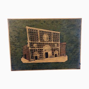 Caja de pergamino decorado de Aldo Tura, años 60