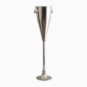 French Art Deco Silverplated Champagne Bucket Stand, 1930s