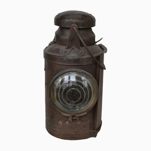 Antike Bahnhofslampe, 1890er