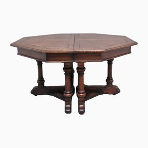 Early 19th Century Oak Console Tables, 1840s, Set of 2